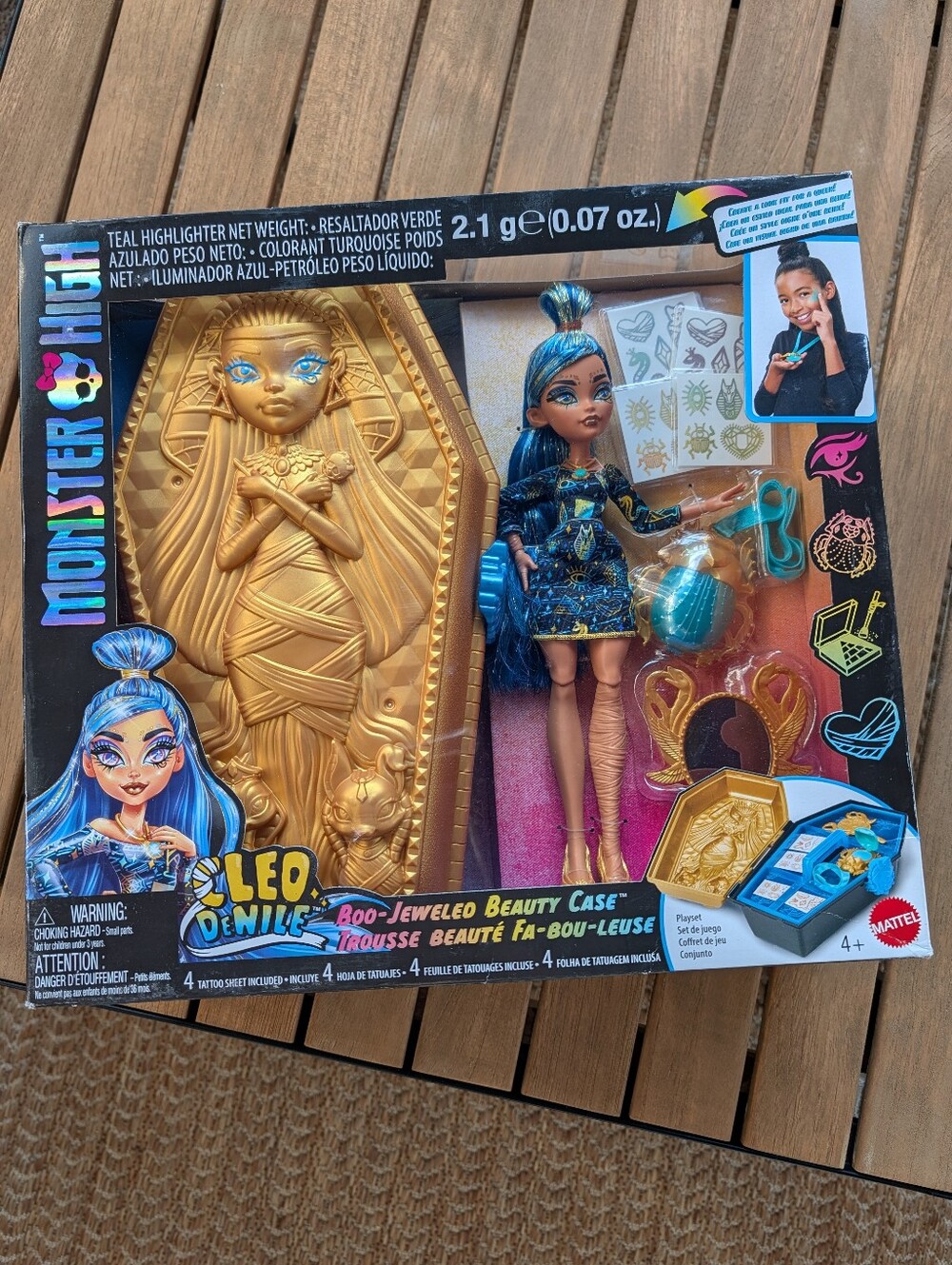Monster High Cleo DeNile Boo-Jewelled Beauty Case NEW Sealed